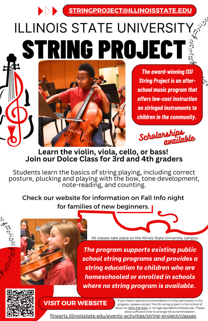 string project flyer